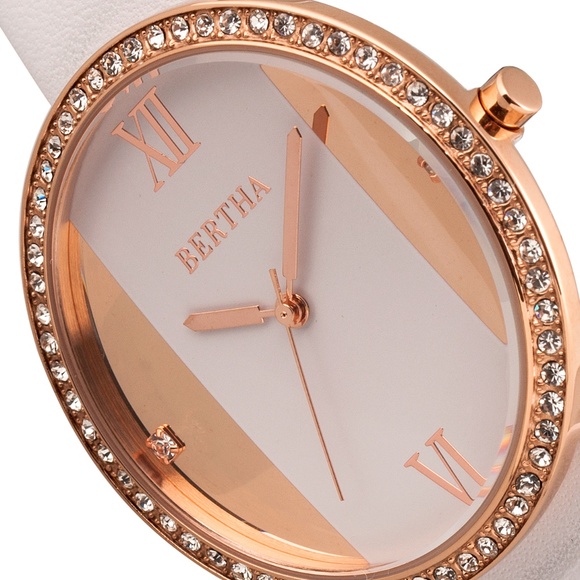 Women\'s White Leather Band Watch main image 4